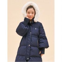 BEANPOLE KIDS 빈폴키즈 BEANPOLE KIDS 여아 퍼 포인트 롱 다운 점퍼 BI2X39G01R