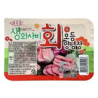 승진식품 승진 생 와사비 회모듬 양념장 120g