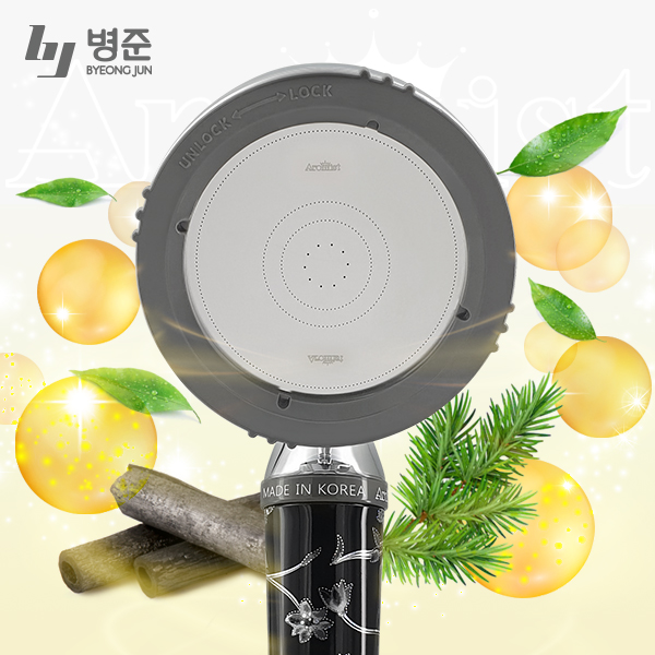 병준 아로미스트 프리미엄 샤워기 비타민C 염소제거 아로마향