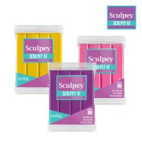 스컬피3 57g Sculpey3 폴리머클레이 44색상 피모