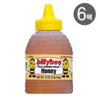 Billy bee 빌리비 캐나다 클로버 꿀 허니 340g X 6팩