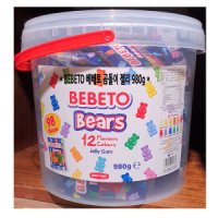 BEBETO 베베토 곰돌이 젤리 10g X 98개입 간식