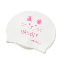 PHOENIX 피닉스 아동 동물친구들 rabbit 실리콘 수모 WHT