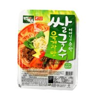 백제식품 백제 육개장맛 쌀국수 92g X 8 맛있는 용기면 국수 컵국수