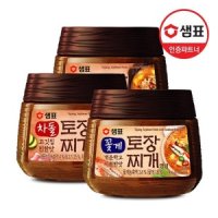 샘표 샘표 꽃게 차돌 된장찌개 450g x3개