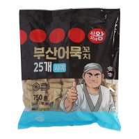 식자재왕 꼬치어묵 사각 30gx25 750g