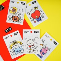 금홍팬시 BT21 클리어데코스티커3탄 방탄굿즈