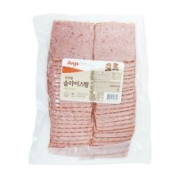 진주햄 슬라이스햄 1kg 소시지 샌드위치 햄 토스트