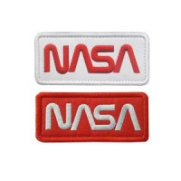 NASA 나사 사각 패치 우주비행사 벨크로 찍찍이 velcro patch 자수 와펜