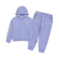 내셔널지오그래픽키즈 내셔널지오그래픽 키즈 여아 오버핏 후드팬츠 셋업 LAVENDER K223GPB810