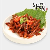 현대식품 찬통령 마늘쫑무침 300g 제조 반찬