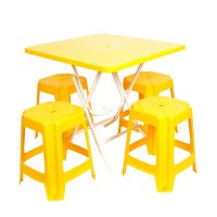 사각 - 지오리빙 포장마차 테이블의자 세트