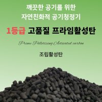 1등급 프라임 활성탄 1kg 공기정화숯 어항필터 새집증후군 음식물처리기필터 냄새흡착