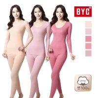 BYC 베이직 순면 여자 내복세트 90 105