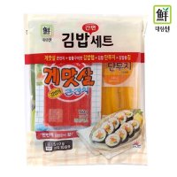 푸른들마켓 사조 실속김밥세트 510g