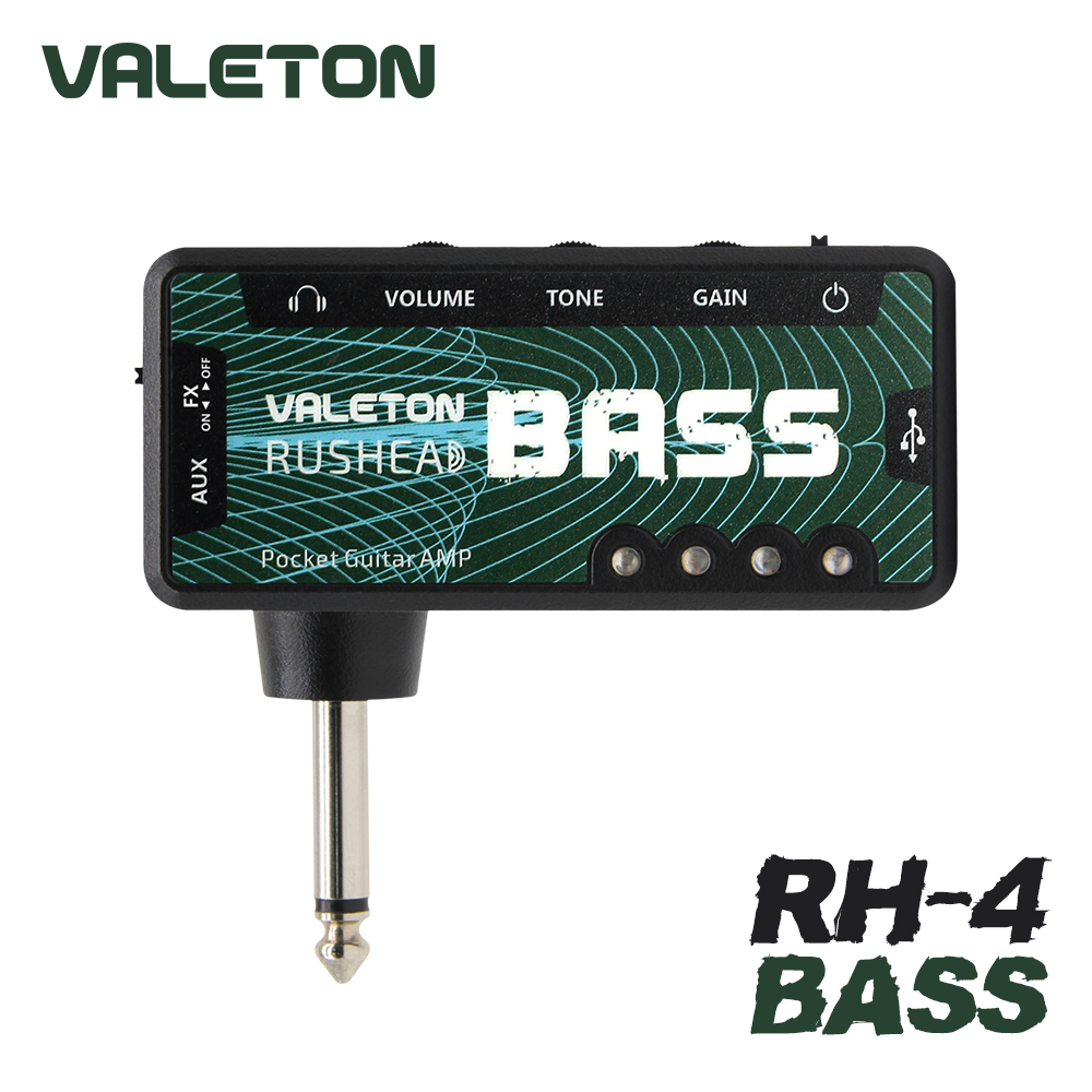 베일톤 미니 베이스 헤드폰 앰프 VALETON Rushead Bass RH-4