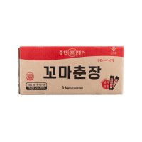 중찬명가 사자표 꼬마춘장 6g 500개입