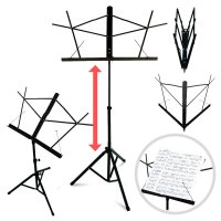 마루아치 소형 악보 보면대 전자 디지털 피아노 받침대