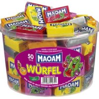 하리보 MAOAM cube 젤리 50개입 1100g 1box