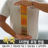 불꽃놀이 폭죽 15연발 로망캔들