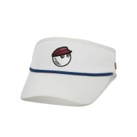 말본골프 말본골프썬캡 JQS 로프 포인트 VISOR WOMAN M2242PVS08WHT