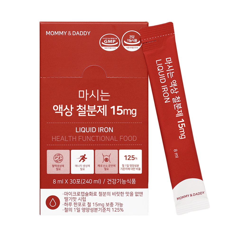<b>마미앤대디</b> 마시는 액상 철분제 15mg  240ml  1개