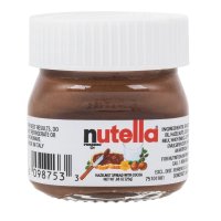 Nutella Hazelnut Spread 누텔라 헤이즐럿 스프레드 대용량 업소용 미니 글라스 병 0 88oz 25g 64개입