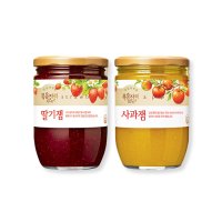 복음자리 딸기잼640g 사과잼620g 1세트