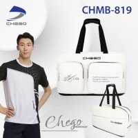 [최고] CHEGO 유연성 배드민턴 2단가방 CHMB-819 화이트