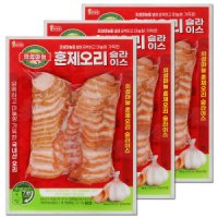 롯데햄 의성마늘 훈제오리 슬라이스 400g x 3팩