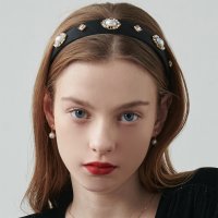 빌리언샵 하스 TOUXHAS Fireworks pearl headband LVH011