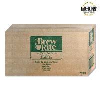 Brew Rite 원형여과지 12-cup 48번 1박스 1000매