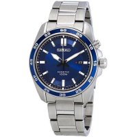 세이코 Seiko Kinetic Dial Stainless Steel Mens Watch