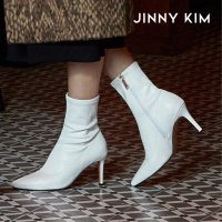 지니킴 JINNY KIM J SPAN ANKLE 제이 스판 앵클 부츠