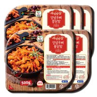 푸드맥스 야식만참 양념무뼈불닭발 500g 5개