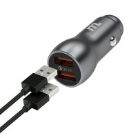 MOTO-N QC3 0 36W 차량용시거잭 USB 2포트 고속 충전기 Q2