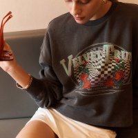 레이브 RAIVE VELVET TRUNK Sweatshirt in D VW2AE33413