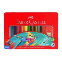 Faber-Castell 파버카스텔 48색 수채색연필 스케치 세트