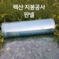 렉산 지붕 공사 시공 판넬 캐노피 처마 창문 투명 넥산 어닝 복층 골판 30m