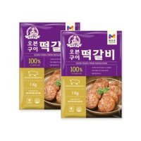 목우촌 목우촌 오븐구이떡갈비 1kg x 2개