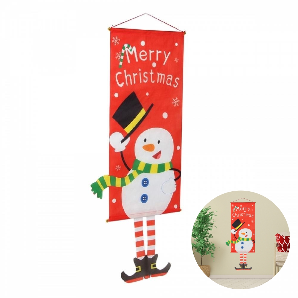 크리스마스소품 눈사람 크리스마스장식 벽걸이