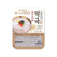 농협 철원 오대쌀 국내산 쌀로 만든 떡국 163g