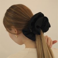 하스 pendant silk scrunchie LV028