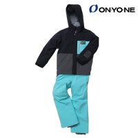 2223 온요네 스키복 아동 JUNIOR SKI SUIT BLK x MNT