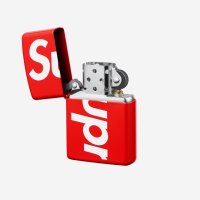 슈프림 로고 지포 Supreme Logo Zippo Red274025