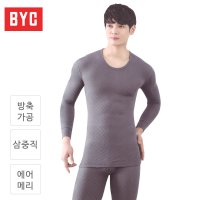 BYC 에어메리 삼중직 남성 상하 내복 세트 BYU3093