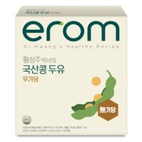 이롬 황성주 국산콩 무가당 두유 (190ML*16입+16입)