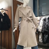 지컷 TRENCH WOOL 벨티드 코트 7221416701