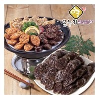 백암전통순대 모듬3색 순대 420g x 2 찰순대1kg 총 1 84kg