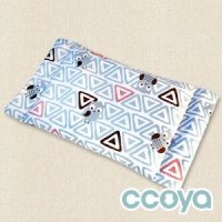 꼬야 ccoya 프리미엄 자연소재 모달 좁쌀베개 애착베개 나무부엉이블루